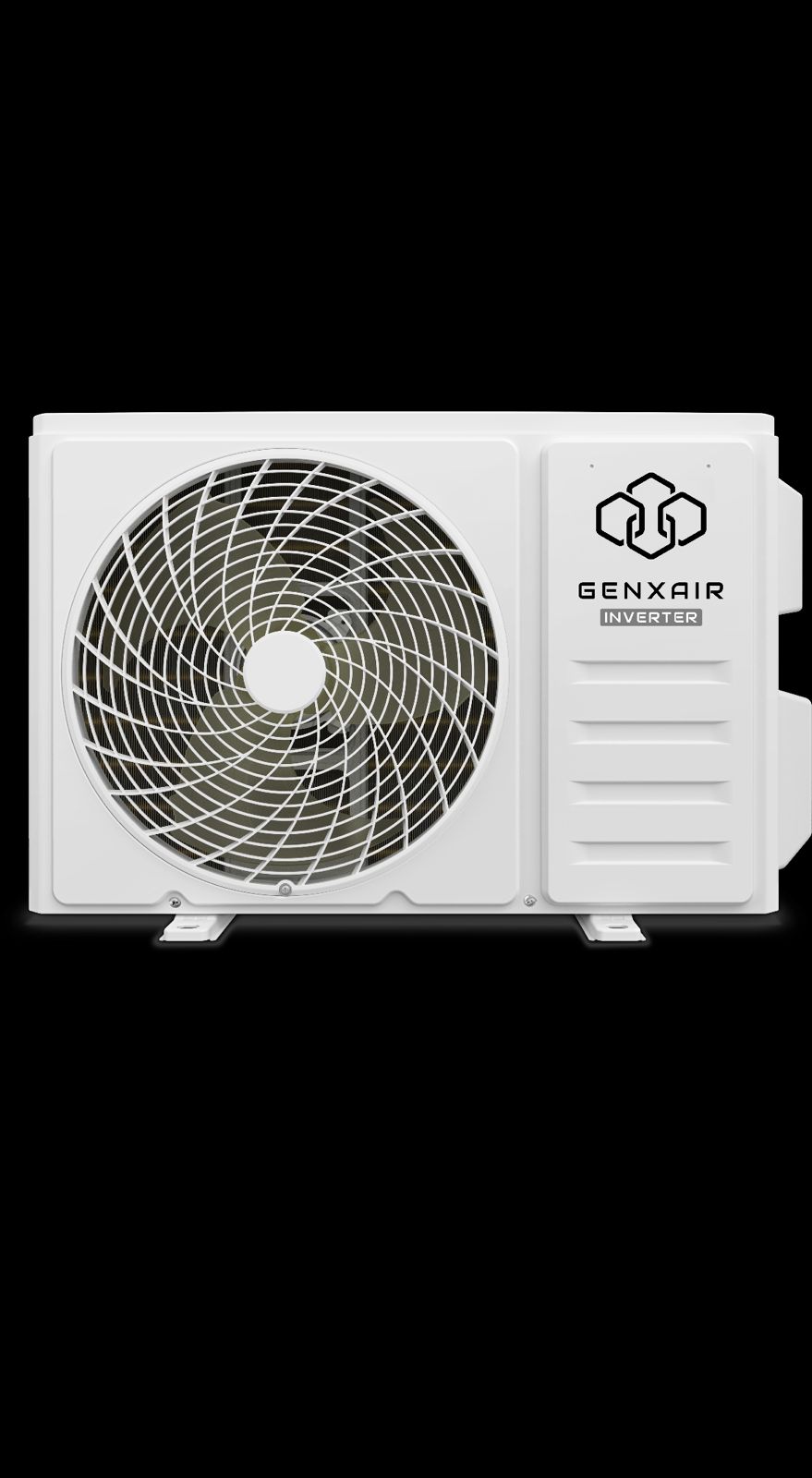 GENXAIR Inverter Series Air Conditioner 12,000 BTU (Wi-Fi Enabled, R32 Gas)